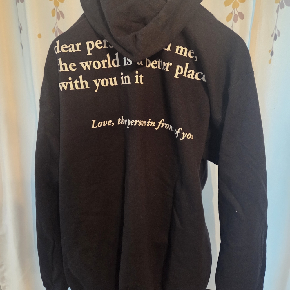 You Are Enough Hoodie, Dear Person Behind Me Hoodie Men Women, SIZE LARGE - Picture 5 of 7